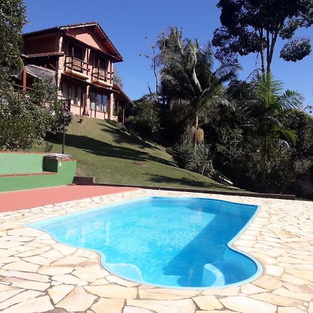 Casa Com Churrasqueira Piscina Privativa Em Sao Pedro Da Serra - Perto De Lumiar Nova Friburgo Dış mekan fotoğraf