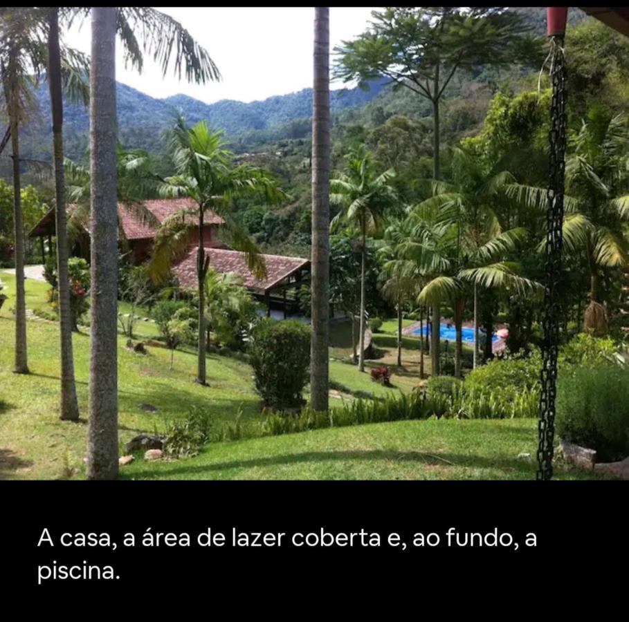 Casa Com Churrasqueira Piscina Privativa Em Sao Pedro Da Serra - Perto De Lumiar Nova Friburgo Dış mekan fotoğraf