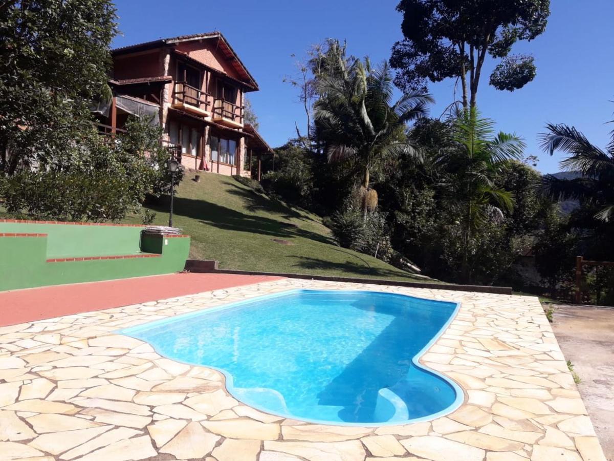 Casa Com Churrasqueira Piscina Privativa Em Sao Pedro Da Serra - Perto De Lumiar Nova Friburgo Dış mekan fotoğraf