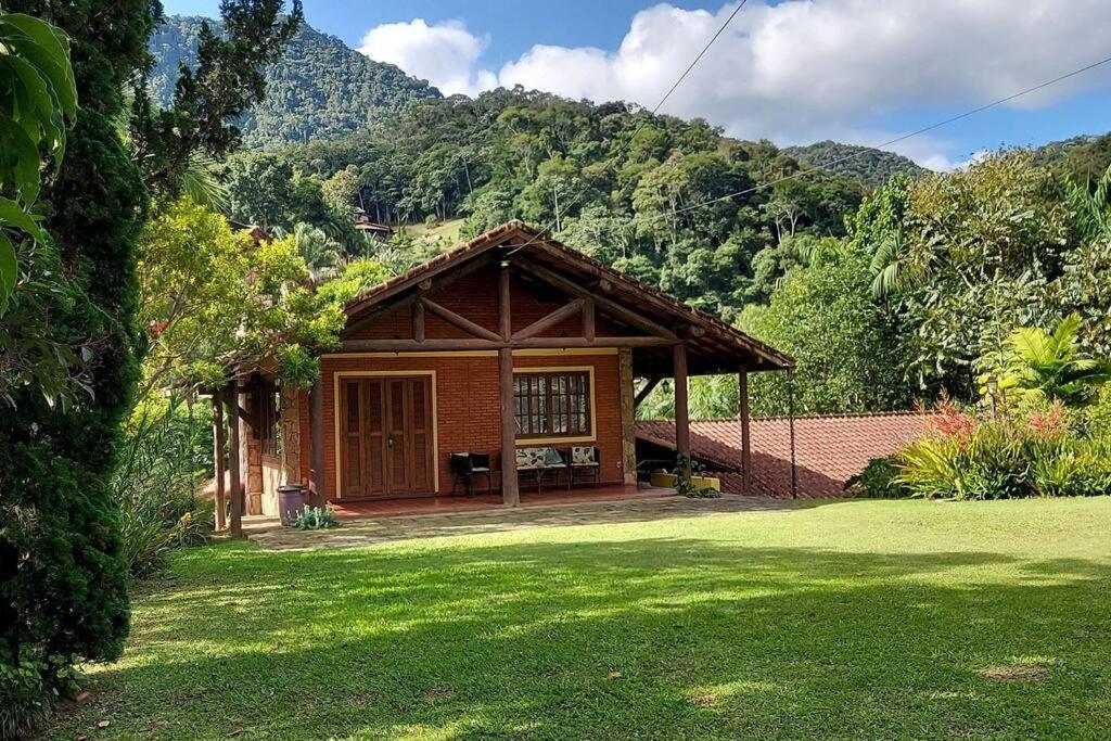 Casa Com Churrasqueira Piscina Privativa Em Sao Pedro Da Serra - Perto De Lumiar Nova Friburgo Dış mekan fotoğraf